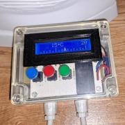 Thermostat lcd vue